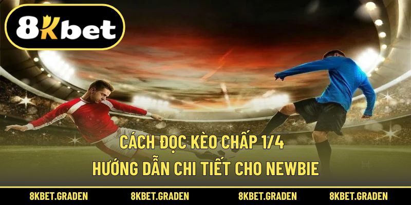 Cách đọc kèo chấp 1/4