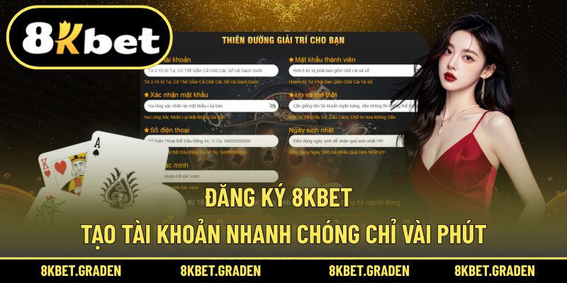 đăng ký 8kbet