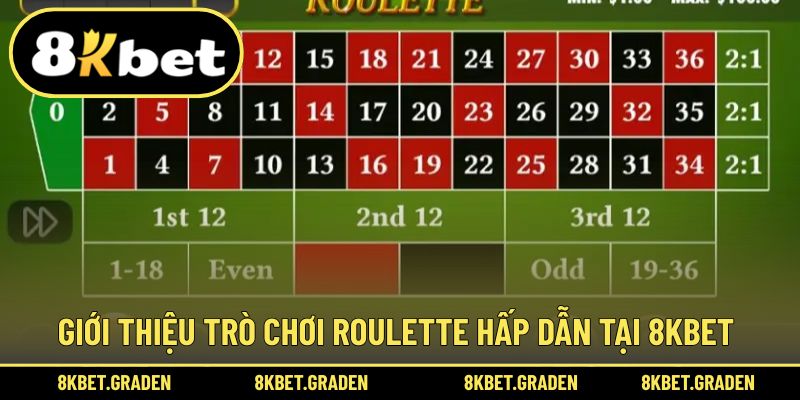 Giới thiệu thông tin tham gia Roulette hấp dẫn